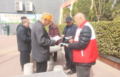 天衢新区宋官屯街道：普法宣传进社区