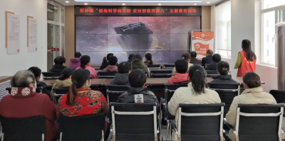 陵城区前孙镇：开展反邪教宣传教育活动