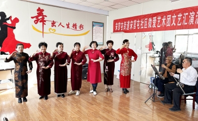 天衢新区宋官屯街道宋官屯社区开展“情暖夕阳”文艺汇演活动