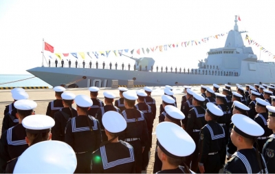 向着全面建成世界一流海军阔步前行——写在人民海军成立75周年之际