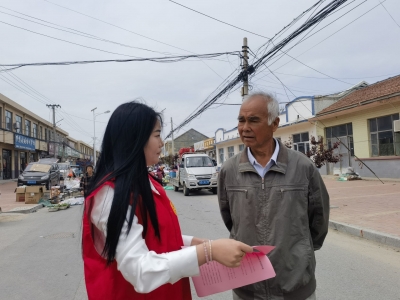 庆云中丁乡：反邪宣传“赶大集” 