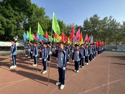 德州市天衢中心小学春季趣味运动会开幕