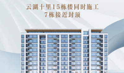 财金云湖十里工程进度播报