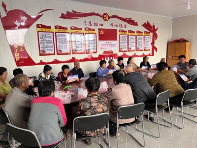 陵城区于集乡：反邪教宣传进乡村