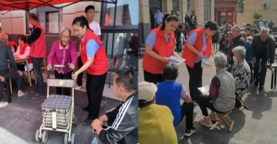 德州市住房公积金派京西村第一书记：义诊送健康 温暖进村庄