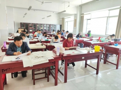 乐陵市举办第二届中小学美术教师基本功大赛