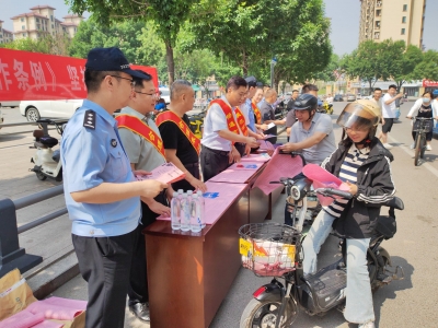 庆云县集中开展法治宣传活动