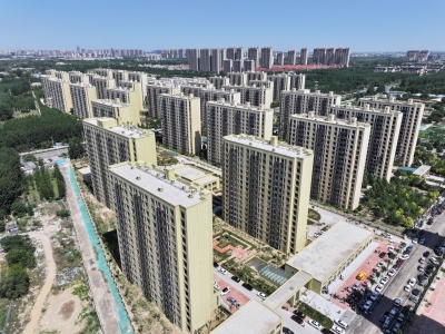 袁桥镇马庄村170户群众喜迁新居