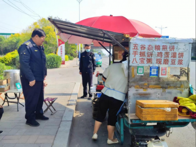 德城区城管局开展市容环境专项整治