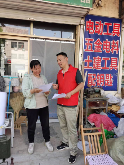 陵城区义渡口镇开展信访法治化宣传活动