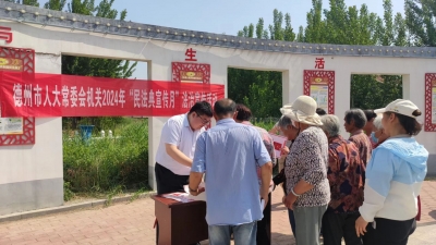 陵城区边临镇 | 加强《民法典》宣传 保护群众合法群益