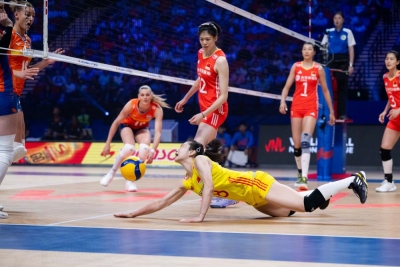 2024世界女排联赛：中国女排澳门站开门红