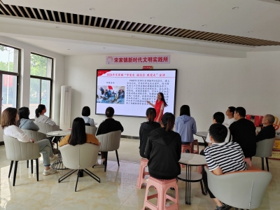 陵城区宋家镇开展“学党史 强信念 跟党走”宣讲活动