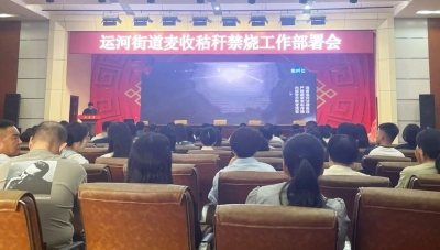 民生实事进行时 | 德城运河街道多措并举做好夏季麦收秸秆禁烧工作