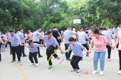 德州市中医院举行职工趣味运动会