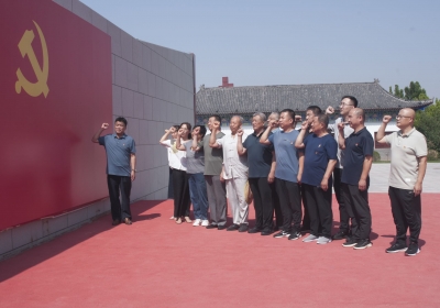 乐陵公路分中心开展庆“七一”参观学习活动