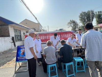 【民生实事进行时】陵城区宋家镇“黄河大集”上送健康 惠民服务不停歇