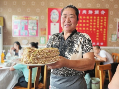 黄河涯镇岳高铺肉饼制作技艺传承人李俊霞：匠心传美味 香飘唇齿间