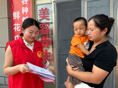 庆云中丁乡： 网格助力宣传 筑牢反邪防线