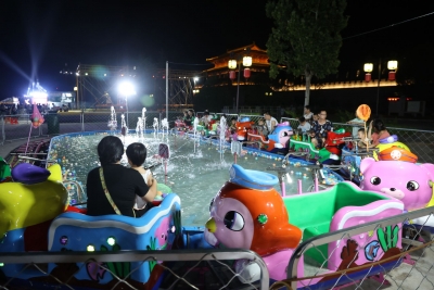 夏日经济“燃”起来！庆云文博园水上乐园人气火爆