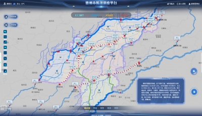 全省首个市级数字孪生水网平台“智水德州”上线试运行