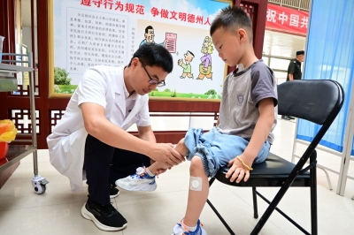 伏前加强贴今日开贴！德州市中医院进入“三伏贴模式”