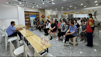 我为群众办实事 | 陵城区临齐街道真卿社区开展反诈骗宣讲活动