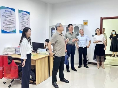 省公民法治素养观测点建设工作调研组来天衢新区调研