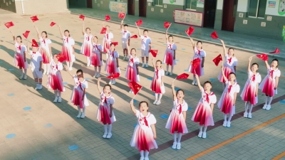 夏津县：童声嘹亮唱祖国 