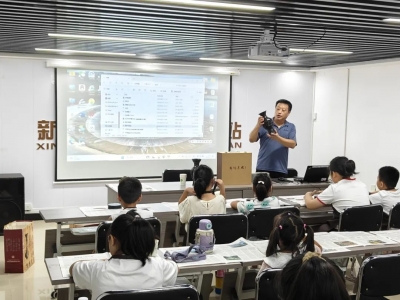 齐河县晏城街道永旺社区开展少年陶艺体验营活动