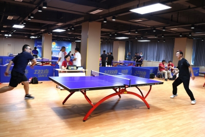 挥拍共筑健康梦！德城区举行职工乒乓球邀请赛