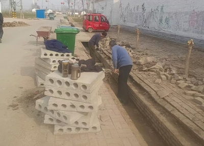 陵城区宋家镇：整修排水沟渠 筑牢防汛安全堤