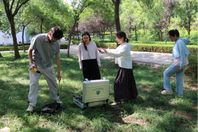 市城管局园林设计院：引进树木健康检测仪，探索绿化管养智能化