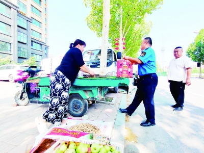 乐陵：“潮汐市场”为流动商贩“安家”