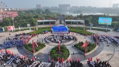 庆云县：健走10公里 全民运动掀起新热潮