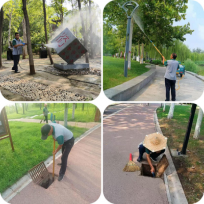 德州长河公园：“净”显景区颜值  