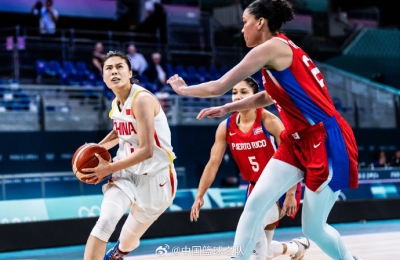 恭喜！中国女篮以80:58大胜波多黎各女篮