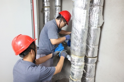 恒益热力开展夏日检修工作