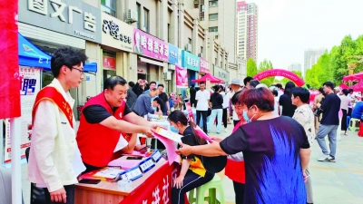 齐河县公共法律服务进社区：“普法摊儿”摆进31个社区