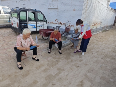 陵城区边临镇 | 网格员化身宣传员 筑牢基层反邪教第一道防线