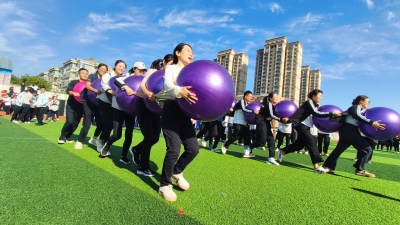 德城区第二届职工运动会开幕