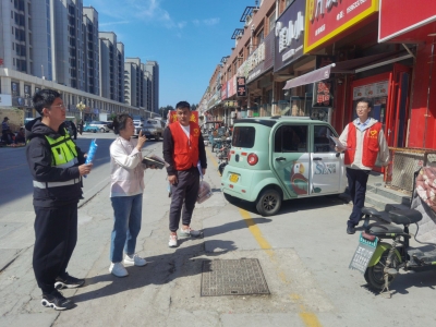 德城区新华街道于庄社区开展“讲安全、消隐患” 活动，筑牢社区安全防线 