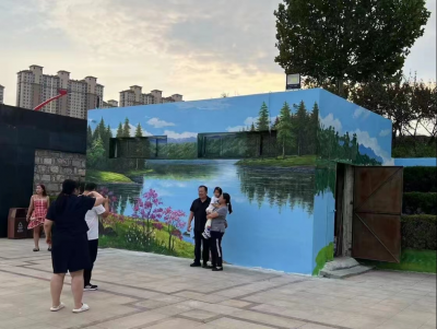 叮~ 德州长河公园彩绘“上新”！国庆假期快来打卡