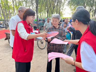 夏津县南城镇开展移风易俗主题宣传教育月活动