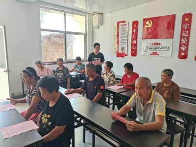 抬头寺镇开展“移风易俗引风尚,文明新风润城乡”活动