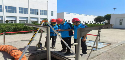 德州市公用事业发展中心联合企业，开展2024年度有限空间作业应急救援演练