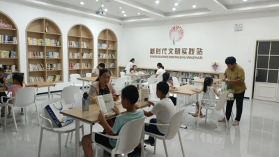 齐河县晏城街道永福社区开展“书香润童心，阅读伴成长”儿童阅读活动