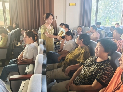 乐陵市启动“育建未来•护航成长”百场家庭教育巡讲进社区活动