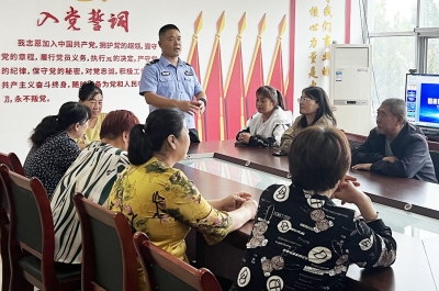 天衢新区宋官屯街道李相庄社区开展网络安全宣讲活动