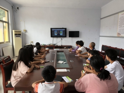 庆云中丁乡：开展“护助健康成长 拒绝有害内容”宣传活动